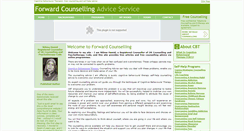 Desktop Screenshot of forwardcounselling.com